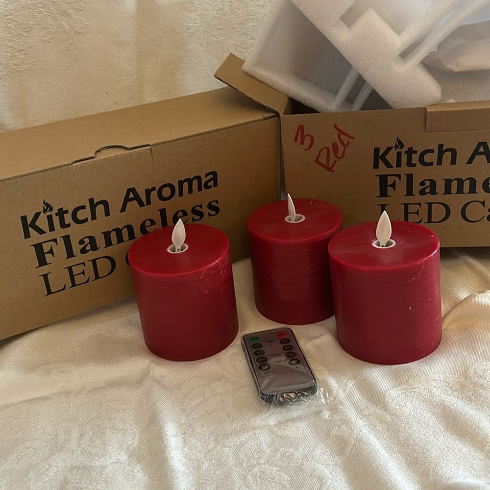 Flameless LED candles